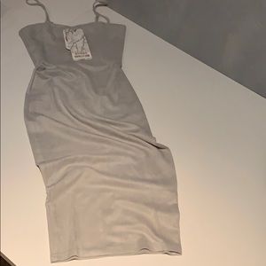Oh Polly grey dress
